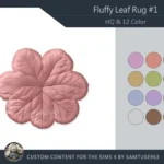 HQ Fluffy Leaf Dance Rug #1 Samtuse963