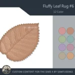 HQ Fluffy Leaf Dance Rug #6 Samtuse963
