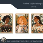 Garden Stroll Painting #1 Sellable Extra A Samtuse963