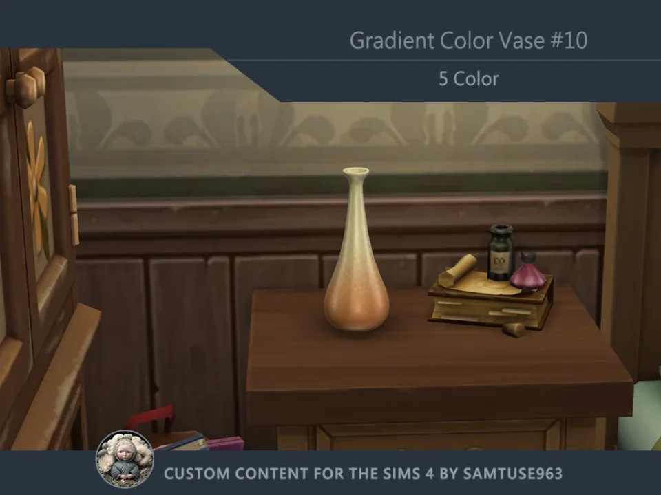 Gradient Color Vase #10 Samtuse963