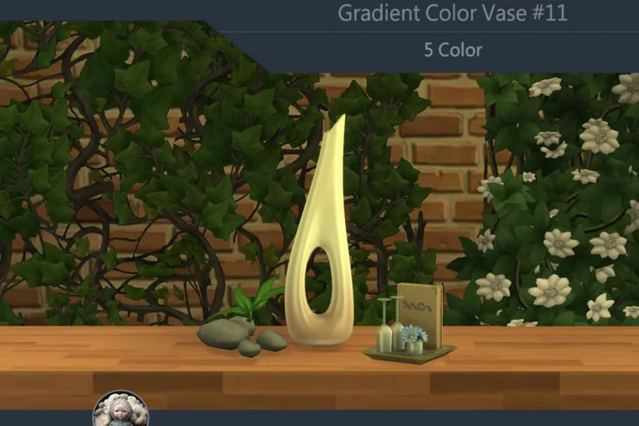 Gradient Color Vase #11 Samtuse963