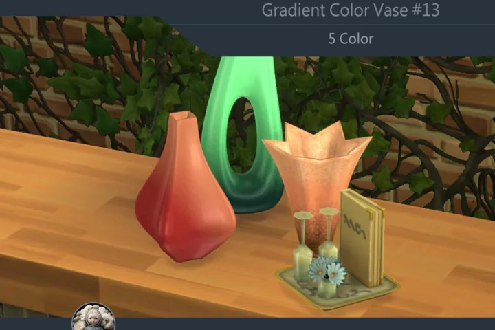 Gradient Color Vase #13 Samtuse963