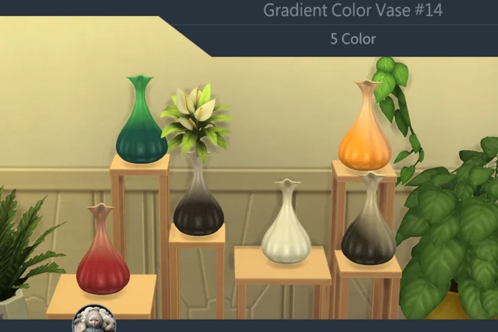 Gradient Color Vase #14 Samtuse963