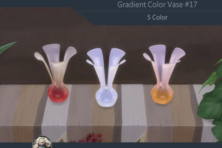 Gradient Color Vase #17 Samtuse963