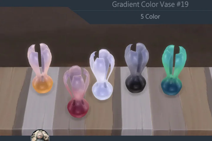Gradient Color Vase #19 Samtuse963