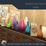 Gradient Color Vase #1 Samtuse963