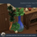 Gradient Color Vase #1 Samtuse963