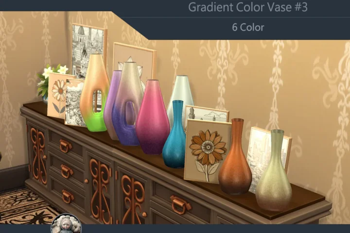 Gradient Color Vase #3 Samtuse963