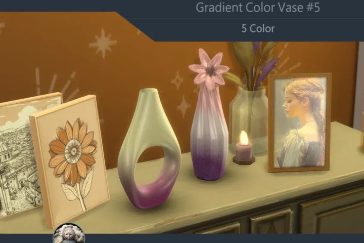 Gradient Color Vase #5 Samtuse963
