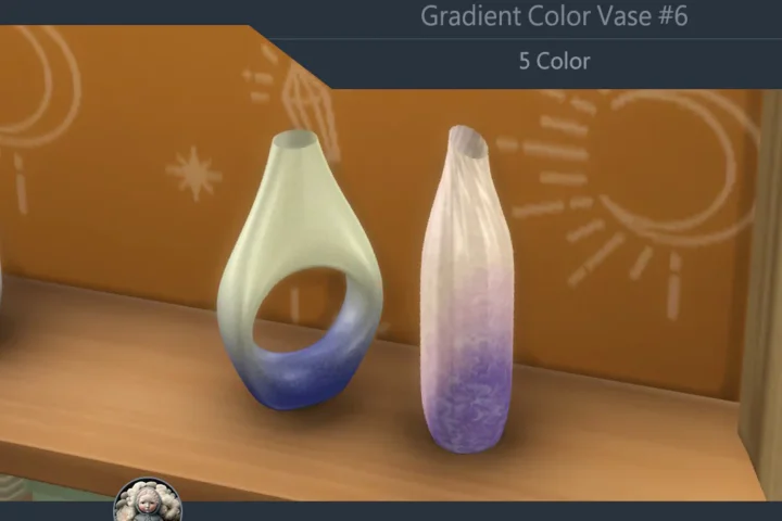 Gradient Color Vase #6 Samtuse963