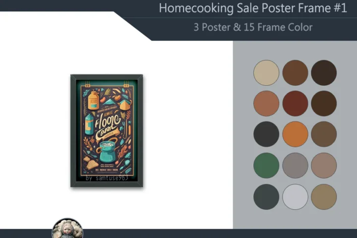 Homecooking Sale Poster Frame #1 Samtuse963
