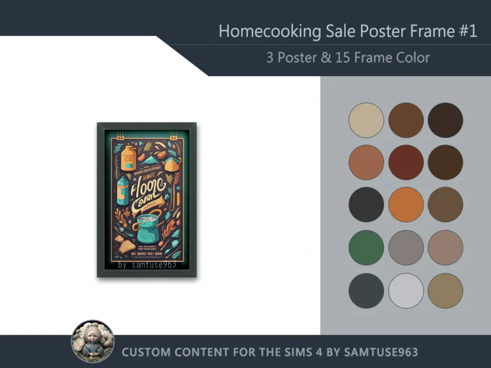 Homecooking Sale Poster Frame #1 Samtuse963