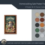 Homecooking Sale Poster Frame #1 Samtuse963