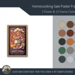 Homecooking Sale Poster Frame #1 Samtuse963