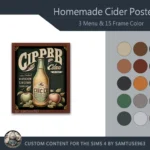 Homemade Cider Poster #1 Samtuse963