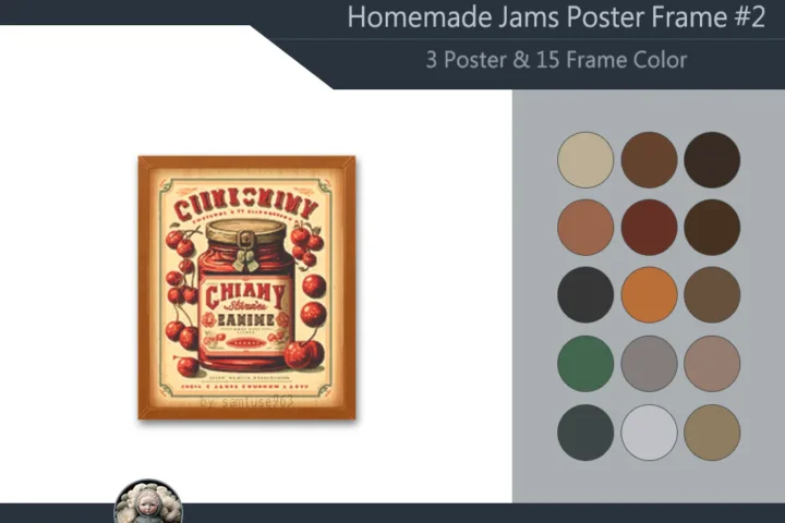 Homemade Jams Poster Frame #2 Samtuse963
