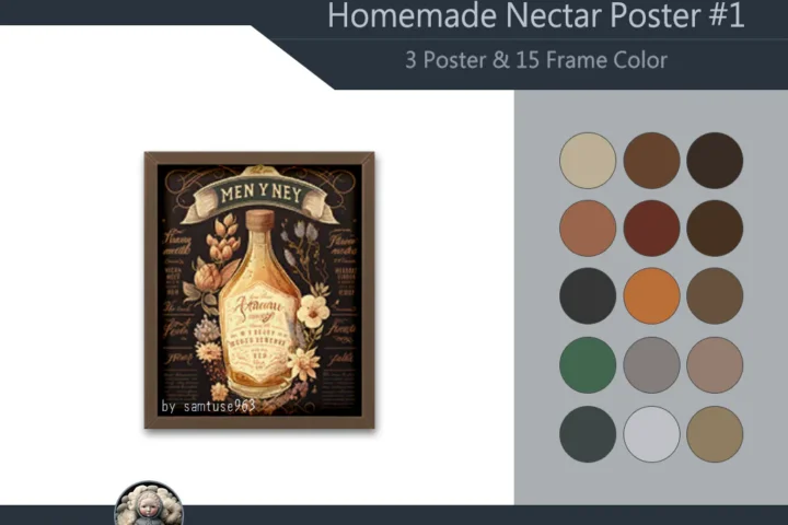 Homemade Nectar Poster Frame #1 Samtuse963