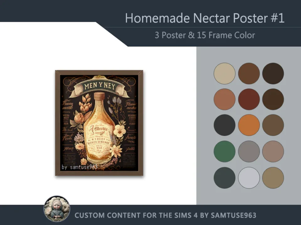 Homemade Nectar Poster Frame #1 Samtuse963