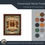 Homemade Nectar Poster Frame #1 Samtuse963