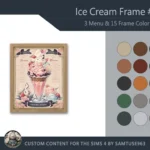 Ice Cream Menu Frame #1 Samtuse963