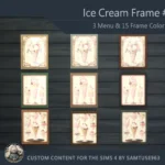 Ice Cream Menu Frame #2 Samtuse963