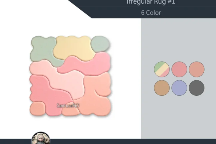 Irregular Dance Rug #1 Samtuse963