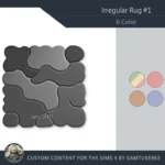 Irregular Dance Rug #1 Samtuse963