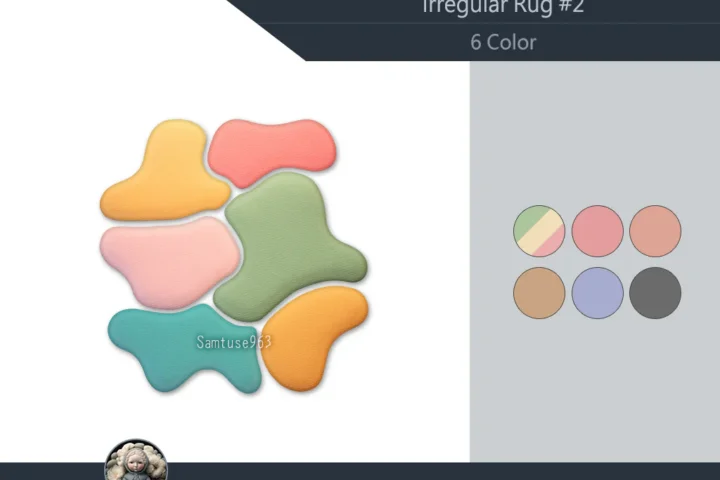 Irregular Dance Rug #2 Samtuse963