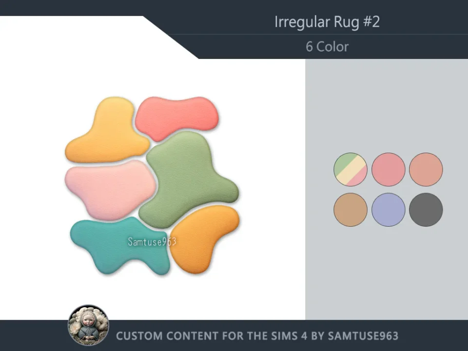 Irregular Dance Rug #2 Samtuse963