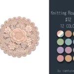 Knitting Round Dance Rug #12 Samtuse963