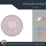 Knitting Round Dance Rug #13 Samtuse963