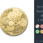 Knitting Round Dance Rug #6 Samtuse963