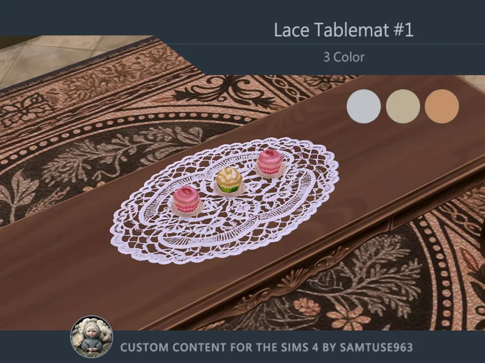 Lace Tablemat #1 Samtuse963