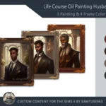 Life Course Oil Painting #3 Samtuse963