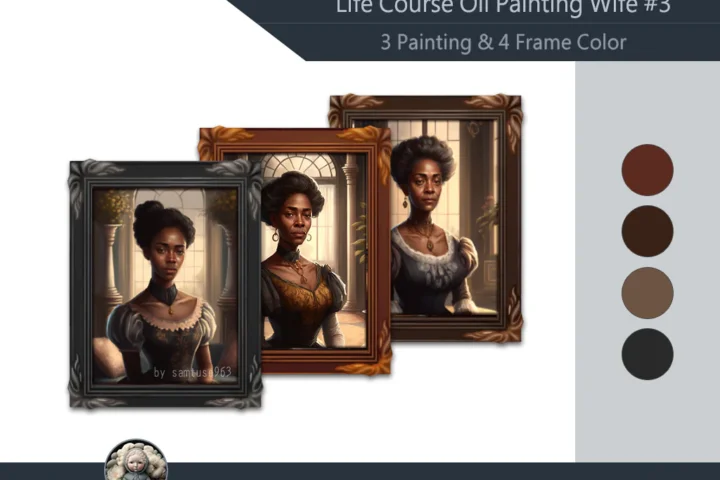 Life Course Oil Painting #3 Samtuse963