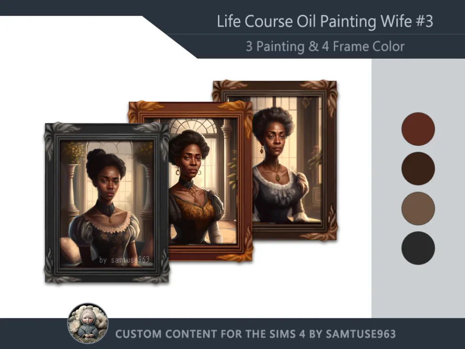 Life Course Oil Painting #3 Samtuse963