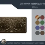 Life Hymn Rectangular Dance Rug #1 Samtuse963