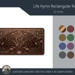 Life Hymn Rectangular Dance Rug #1 Samtuse963