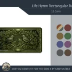 Life Hymn Rectangular Dance Rug #2 Samtuse963