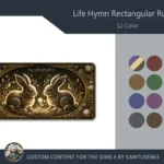 Life Hymn Rectangular Dance Rug #4 Samtuse963
