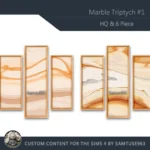 HQ Marble Triptych #1 Sellable Extra B Samtuse963