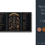 Medieval Store Menu #2 Samtuse963