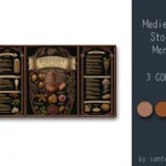 Medieval Store Menu #3 Samtuse963