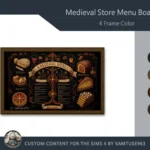 Medieval Store Menu Board #5 Samtuse963