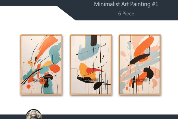 Minimalist Art Painting #1 Sellable Extra A Samtuse963