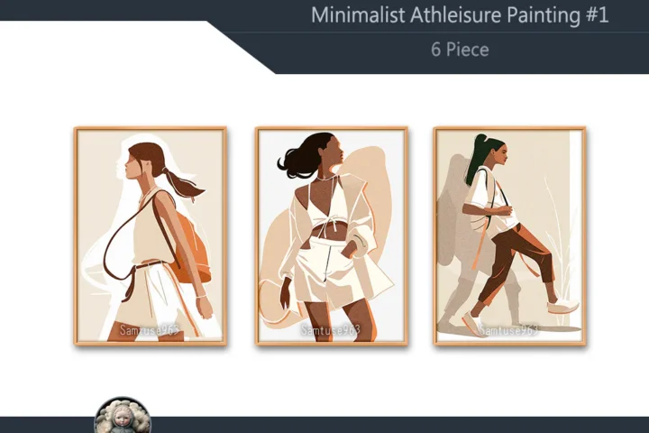 Minimalist Athleisure Painting #1 Sellable Extra A Samtuse963