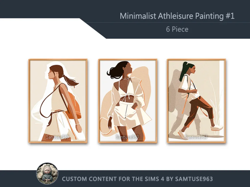 Minimalist Athleisure Painting #1 Sellable Extra A Samtuse963