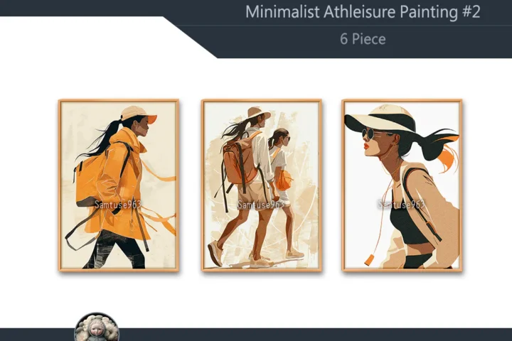 Minimalist Athleisure Painting #2 Sellable Extra A Samtuse963