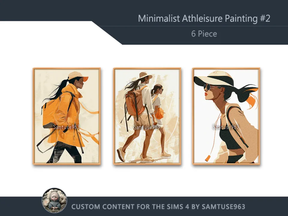 Minimalist Athleisure Painting #2 Sellable Extra A Samtuse963