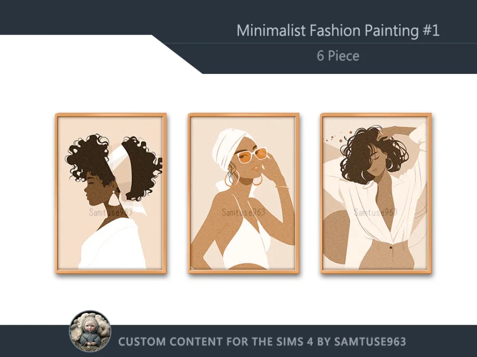 HQ Minimalist Fashion Painting #1 Sellable Extra A Samtuse963